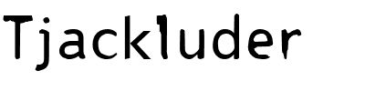 Tjackluder.ttf