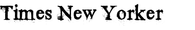 Times New Yorker.ttf