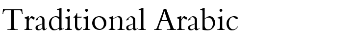 Traditional Arabic.ttf