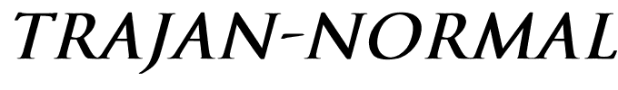 Trajan-Normal BI.ttf