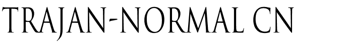 Trajan-Normal Cn.ttf