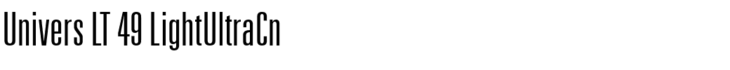 Univers LT 49 LightUltraCn.ttf