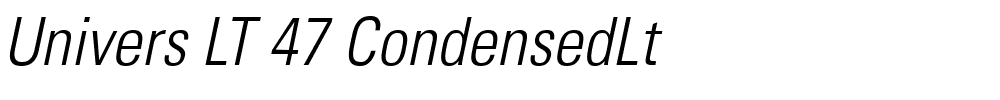 Univers LT 47 CondensedLt.ttf