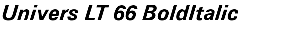 Univers LT 66 BoldItalic.ttf