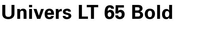 Univers LT 65 Bold.ttf