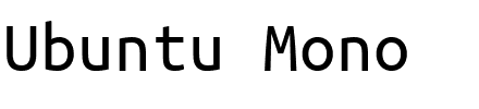 Ubuntu Mono.ttf