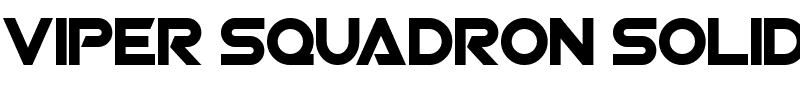 Viper Squadron Solid.ttf