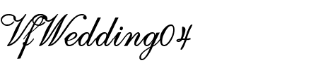 VfWedding04.ttf