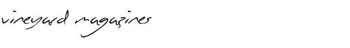 Vineyard Magazines.ttf