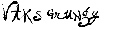Vtks Grungy.ttf