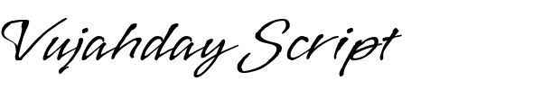 Vujahday Script.ttf