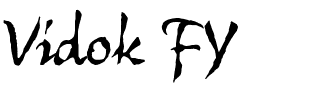 Vidok FY.ttf