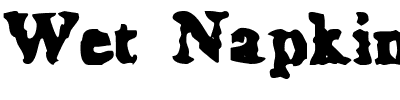 Wet Napkin.ttf