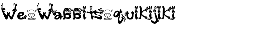 We_Wabbits_quikijiki.ttf