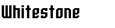 Whitestone.ttf