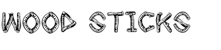 wood sticks.ttf