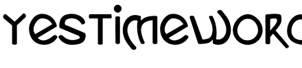 yestimeword.ttf