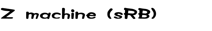 Z machine (sRB)