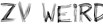 ZV Weirdo.ttf