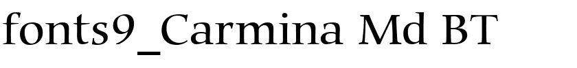 fonts9_Carmina Md BT.ttf