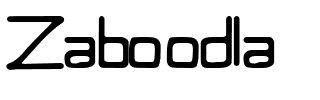 Zaboodla.ttf