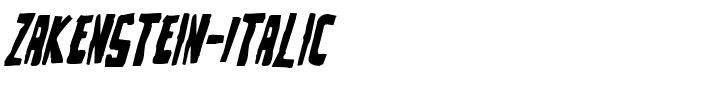 Zakenstein-Italic.ttf