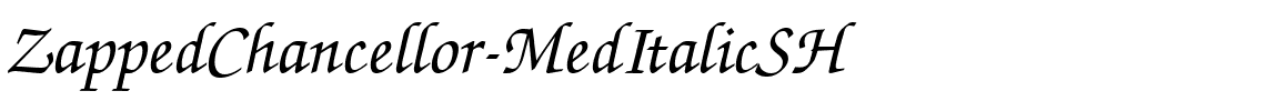 ZappedChancellor-MedItalicSH.ttf