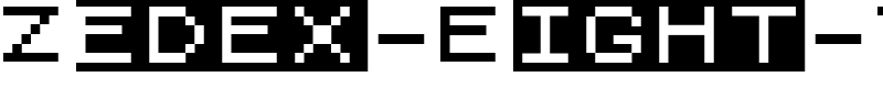 Zedex-Eight-T-One.ttf