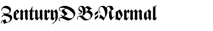 ZenturyDB-Normal.ttf