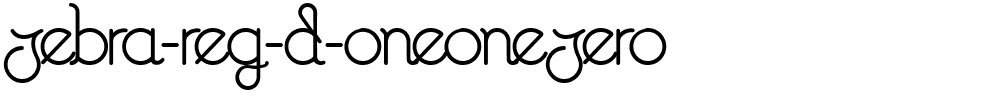 Zebra-Reg-D-oneonezero.ttf