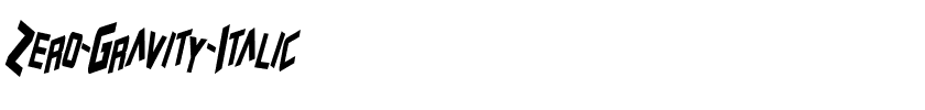 Zero-Gravity-Italic.ttf
