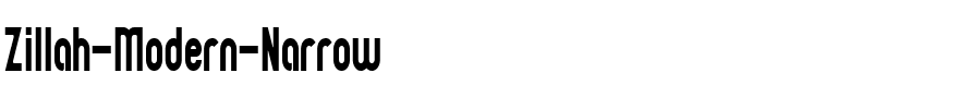 Zillah-Modern-Narrow.ttf