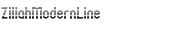 ZillahModernLine.ttf