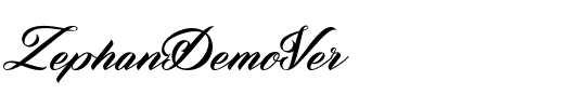 ZephanDemoVer.otf