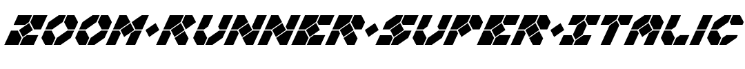 Zoom-Runner-Super-Italic.ttf