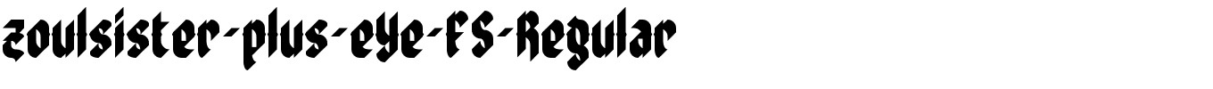 zoulsister-plus-eYe-FS-Regular.ttf