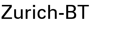 Zurich-BT.ttf