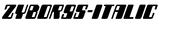 Zyborgs-Italic