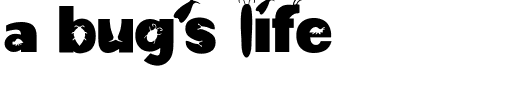 a bug's life.ttf