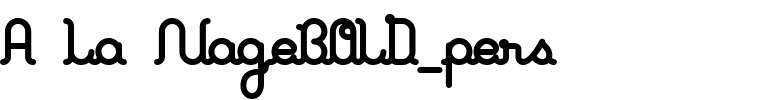 A La NageBOLD_pers.ttf