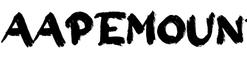 aApeMount.otf