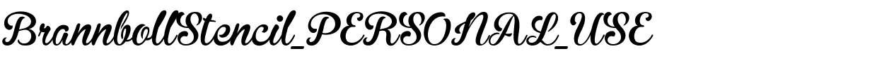 BrannbollStencil_PERSONAL_USE.ttf