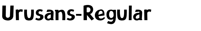 Urusans-Regular.otf