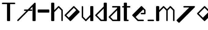 TA-houdate_m700.otf