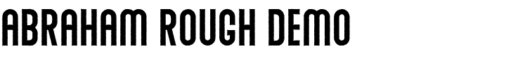 Abraham Rough Demo.otf