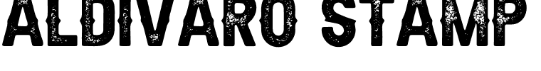 Aldivaro Stamp Demo.otf