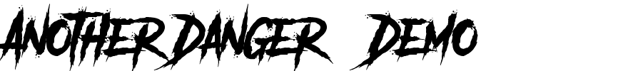 Another Danger - Demo.otf