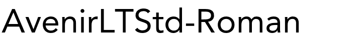 AvenirLTStd-Roman.otf