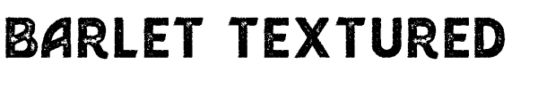 Barlet Textured.otf