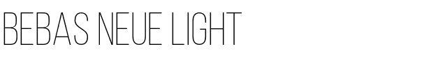 Bebas Neue Light.otf